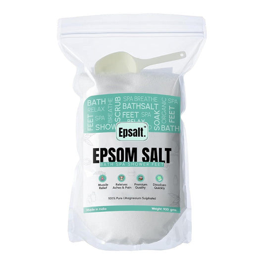 Epsom Bath Salt, Unscented, 454 g