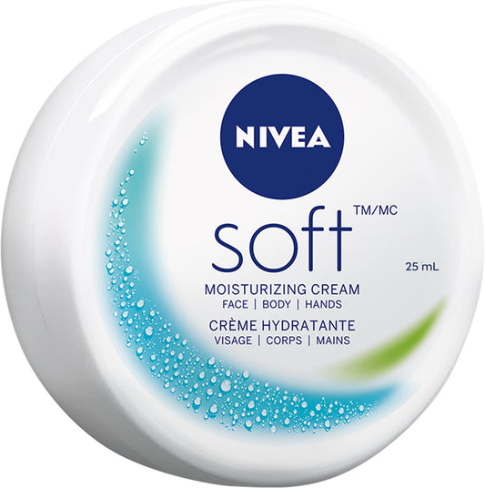 NIVEA Soft Moisturizing Cream, 25 mL