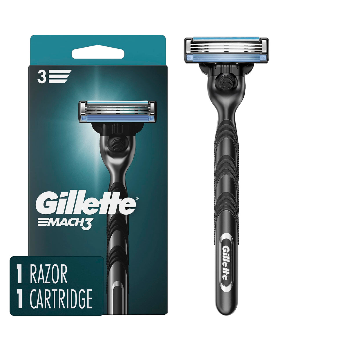 Gillette Mach3 Razor with 1 Cartridge