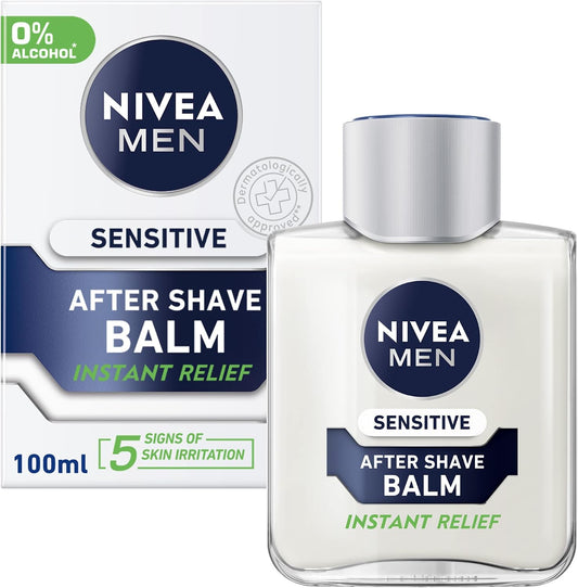 NIVEA Men Sensitive Post Shave Balm, 100 mL