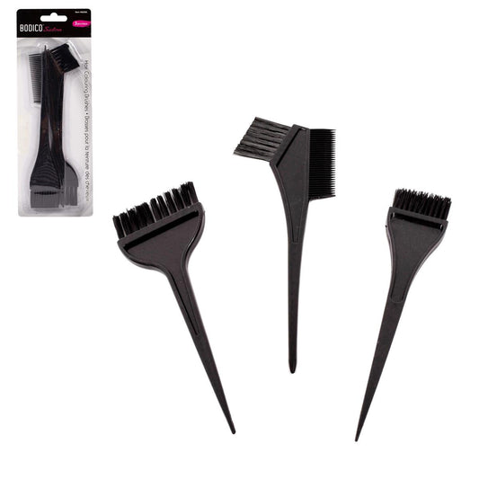 Bodico Hair Colouring Brushes, 3-Piece