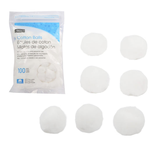 Bodico Cotton Balls, 100 Count
