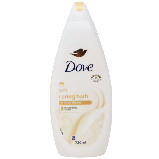 Dove Soft Caring Bath & Body Wash, 720 mL