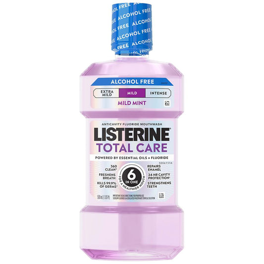 Listerine Total Care Mild Mint Mouthwash, 1.5 L