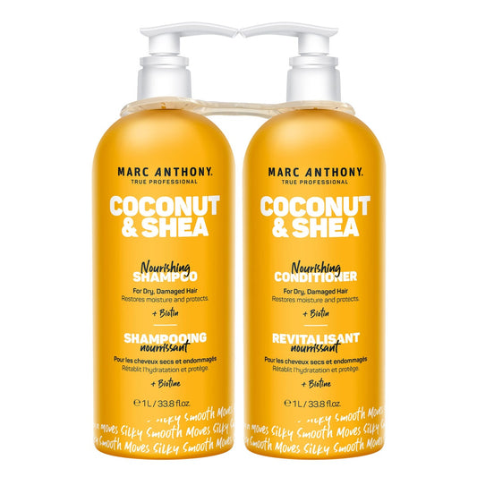 Marc Anthony Coconut Oil & Shea Butter Shampoo and Conditioner