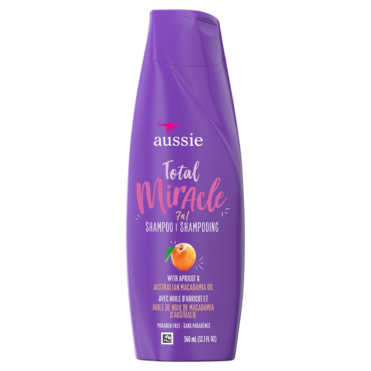 Aussie Total Miracle 7-in-1 Shampoo, 360 mL