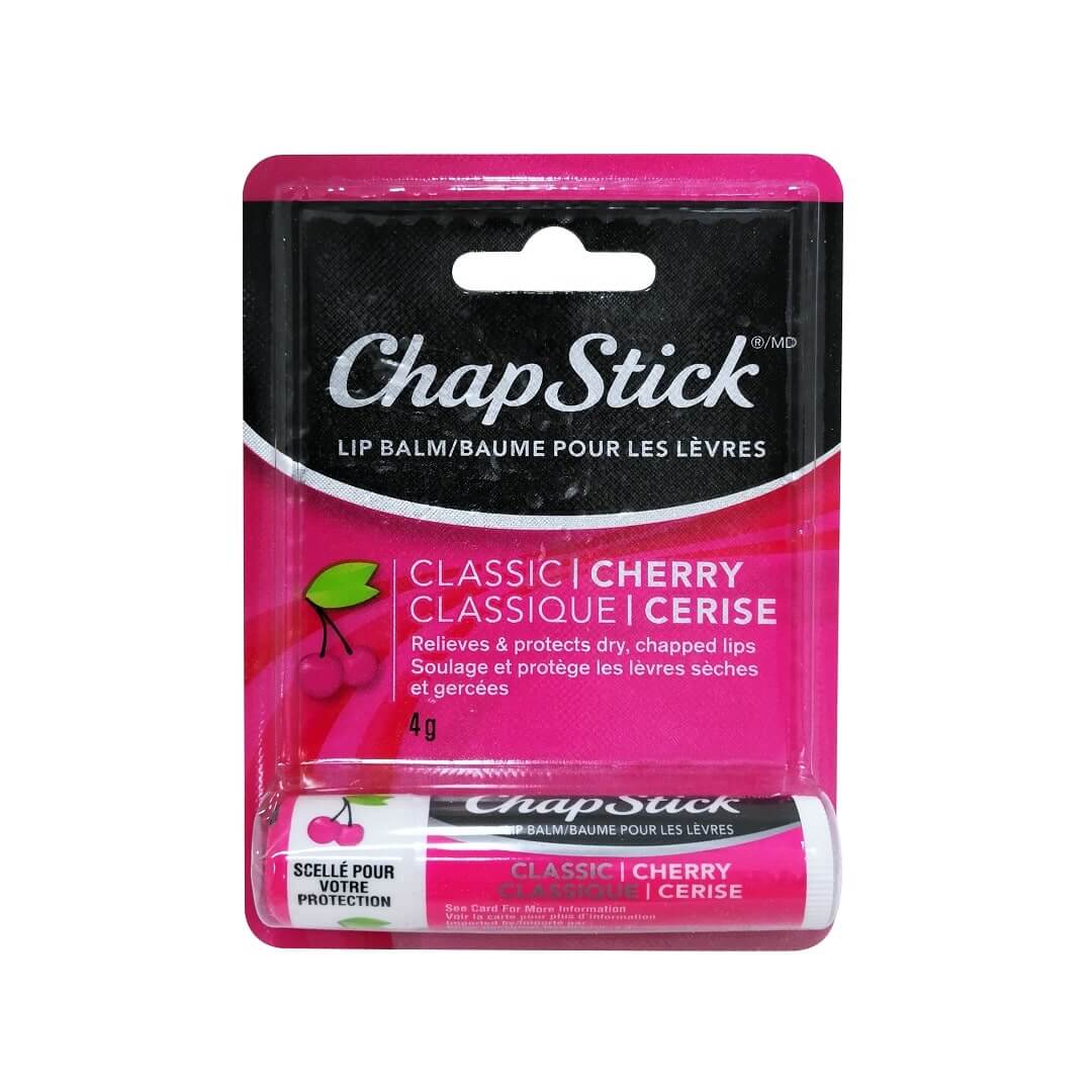 ChapStick Classic Lip Balm, Cherry, 4 g