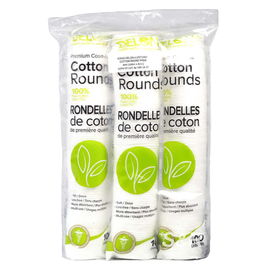 Delon Cotton Pads, 100 Count