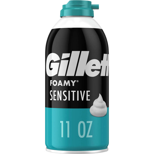 Gillette Foamy Sensitive Skin Shaving Cream, 311 g