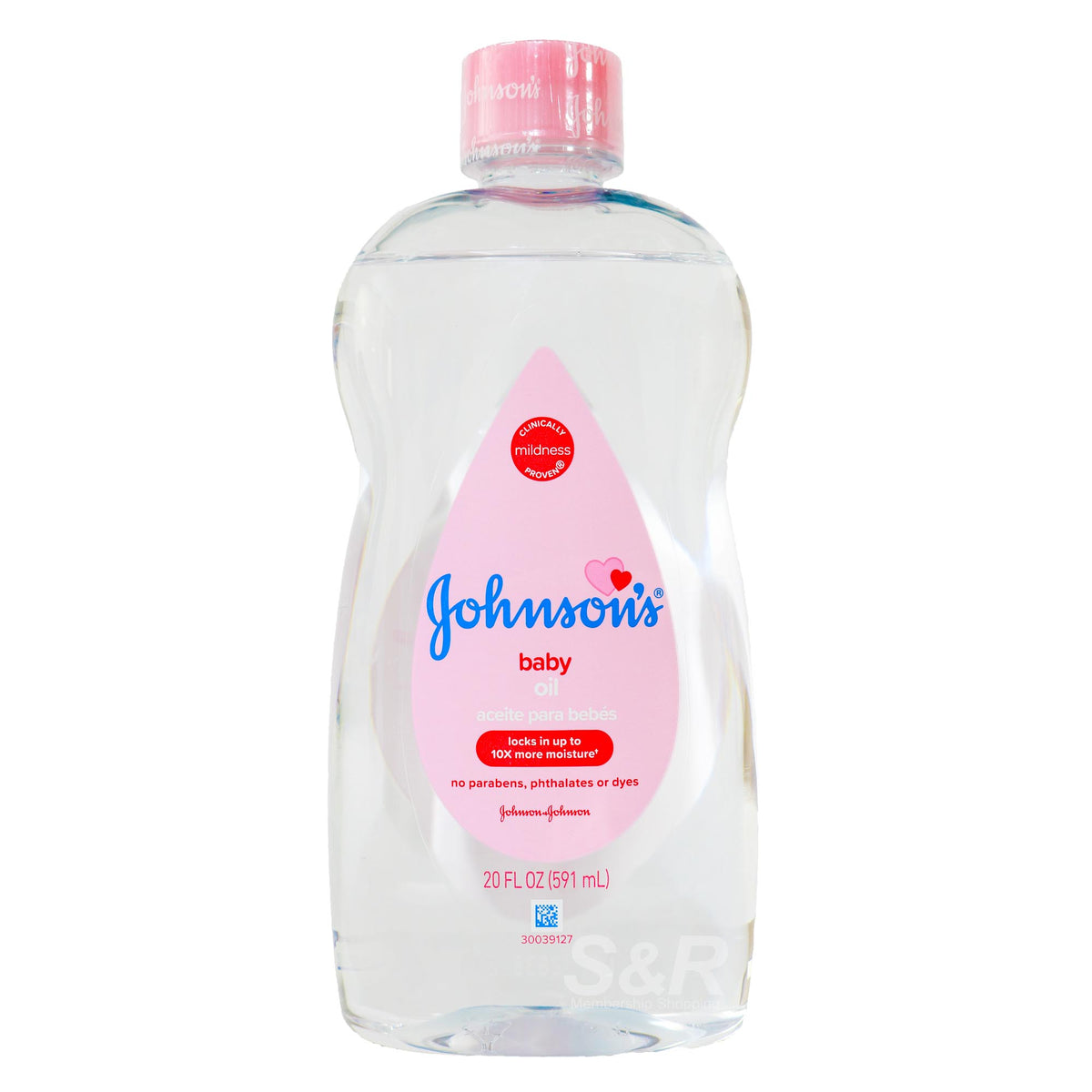 Johnson's Baby Oil, 591 mL