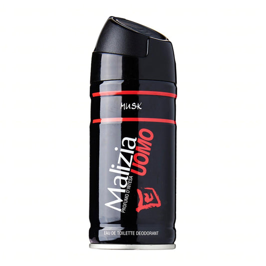 Malizia Uomo Musk Deodorant Spray, 150 mL