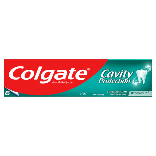 Colgate Cavity Protection Toothpaste, Winterfresh, 95 mL