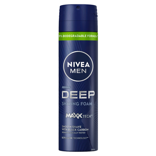 NIVEA Men Deep Shaving Foam, 200 mL
