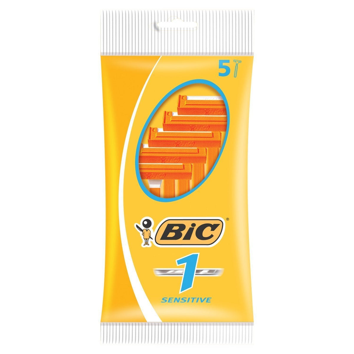 BIC Sensitive Disposable Razors, 5-Pack