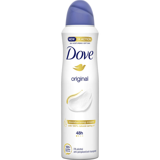 Dove Original Antiperspirant Spray, 150 mL