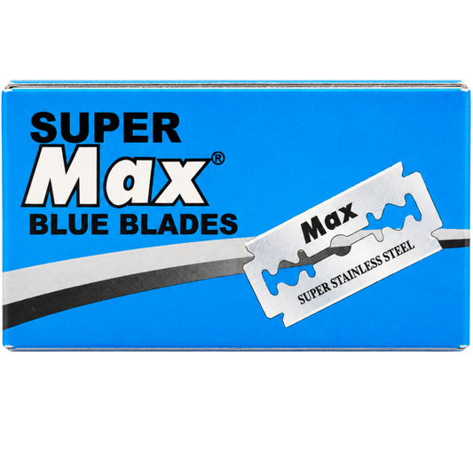 Super Max Blue Double Edge Blades 20 Count