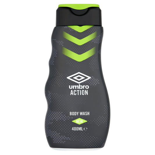 Umbro Action 5-in-1 Body Wash, 400 mL