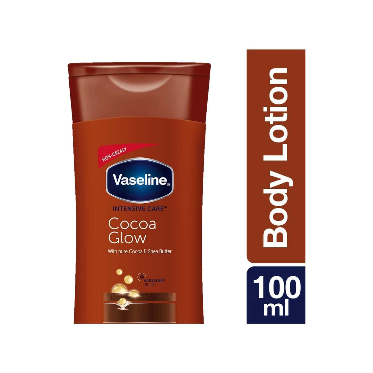 Vaseline Intensive Care Cocoa Glow Body Lotion, 100 mL