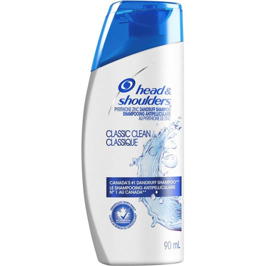 Head & Shoulders Classic Clean Shampoo, 90 mL